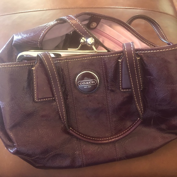 Coach Purple Purse Set - Two Purses - Picture 4 of 6